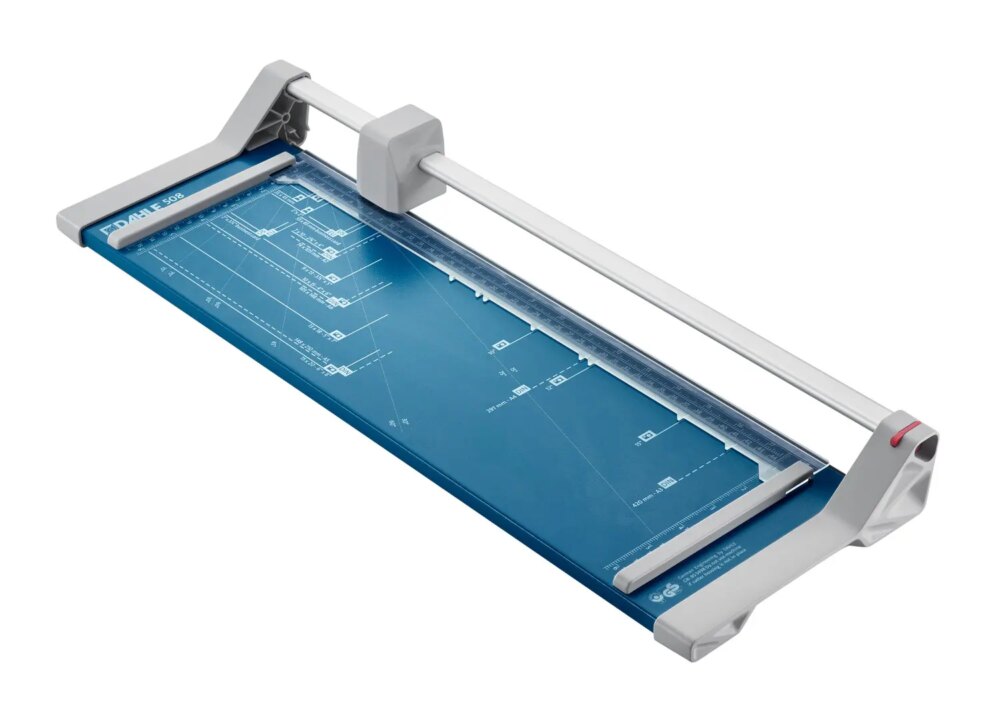 Dahle 508 Cizalla de Rodillo Formato A3 - Capacidad 6 Hojas - Cuchilla Circular Autoafilable de Acero