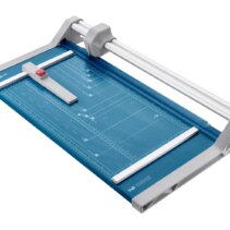 Dahle 552 Cizalla Profesional de Rodillo Formato A3 - Capacidad 20 Hojas - Cuchilla Circular Autoafilable de Acero - Dos Topes Angulares