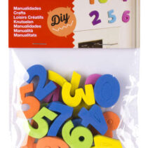 Apli Imanes Goma Eva Numeros 20U - Flexibles y Coloridos - Ideales para Manualidades y Educacion