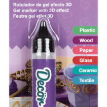 Apli Rotulador de Gel 3D Metalizado - 25ml - Personaliza Facilmente Regalos