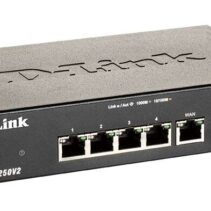 D-Link Router VPN de Servicios Unificados - 3 Puertos LAN - 1 Puerto WAN - 1 Puerto WAN/LAN