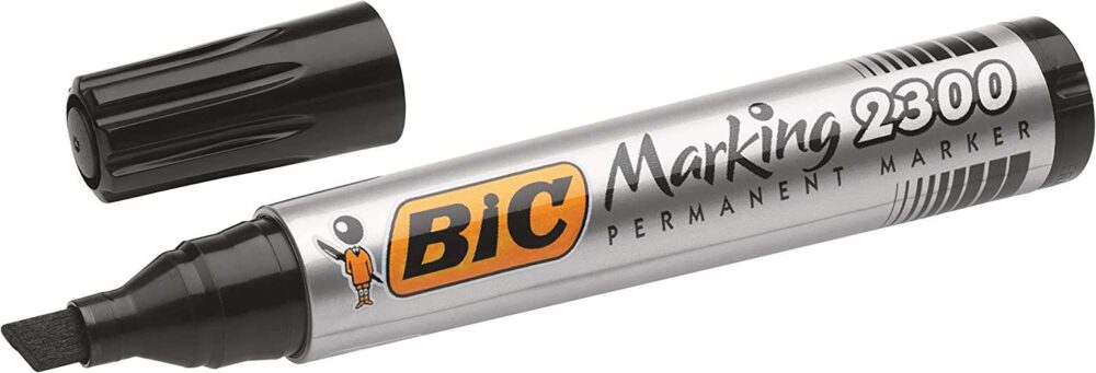 Bic Marking 2300 Ecolutions Rotulador Permanente - Punta Biselada - Trazo 3