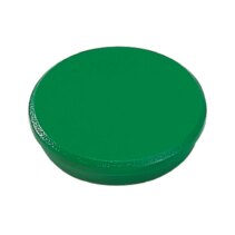 Dahle 95532 Pack de 10 Imanes para Pizarra Blanca - Diametro de 32mm - Color Verde