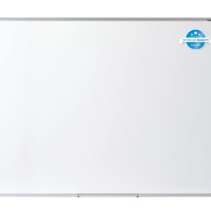 Dahle Professional Board Pizarra Blanca Esmaltada Magnetica 900x600mm - Marco de Aluminio - Bandeja para Rotuladores