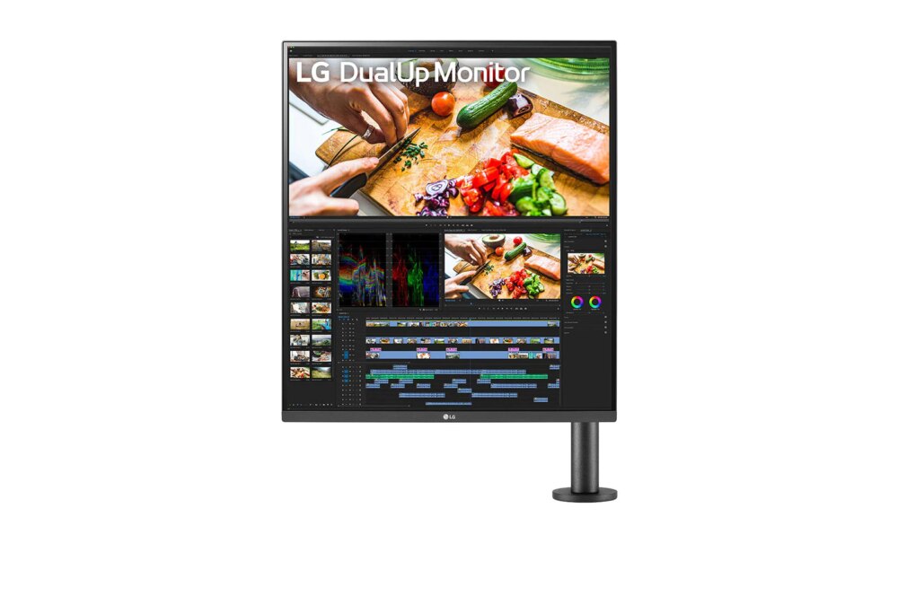 LG DualUp Ergo Monitor 27.6" LED IPS QHD - Respuesta 5ms - Ajuste en Altura