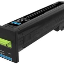 Lexmark CS820/CX820/CX825/CX860 Cyan Cartucho de Toner Original - 72K20C0/72K20CE