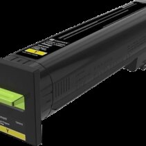 Lexmark CS820/CX820/CX825/CX860 Amarillo Cartucho de Toner Original - 72K20Y0/72K20YE