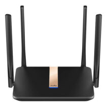 Cudy LT500D Router WiFi AC1200 4G LTE Doble Banda - 1x Puerto Wan 10/100Mbps y 3x Puertos Lan 10/100Mbps - 2x Antenas WiFi y 2x Antenas LTE