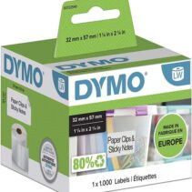 Dymo LW 11354 Etiquetas Originales Multiusos Autoadhesivas - 57x32mm - 1000 Unidades - S0722540