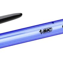 Bic Cristal Soft Boligrafos de Bola - Punta Media de 1.2mm - Trazo 0.45mm - Escritura mas Fluida - Color Negro