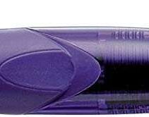 Bic 4 Colours Grip Fashion Boligrafo de Bola Retractil con Grip - Punta Media de 1mm - Trazo de 0.4mm - Tinta con Base de Aceite - Cuerpo Blanco/Morado Transparente - 4 Colores