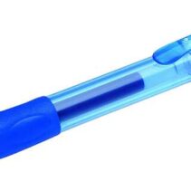 Bic Gel-ocity Original Boligrafo de Tinta Gel Retractil - Punta Media de 0.7mm - Recargable - Grip de Goma - Clip de Plastico - Color Azul