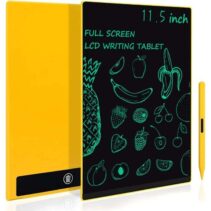 Leotec Eleven Pizarra Digital LCD 11.5" de Tinta Electronica - Sin Luz Azul - Boton de Bloqueo - Lapiz Magnetico - Color Amarillo