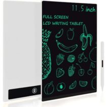 Leotec Eleven Pizarra Digital LCD 11.5" de Tinta Electronica - Sin Luz Azul - Boton de Bloqueo - Lapiz Magnetico - Color Blanco