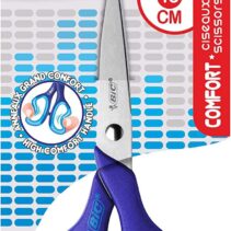 Bic Comfort Tijera Escolar 13cm - Mango Suave - Uso Diestro - Color Rosa /Azul Aleatorio