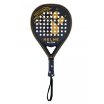 Kelme Falcon Pala de Padel - Forma Lagrima - Marco y Cara 100% Carbono - Nucleo Eva Compressed - Diseño Mate