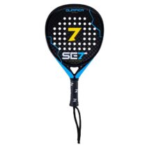 Set Olimpica Pala de Padel - Forma Lagrima - Marco 100% Carbono - Cara 100% Carbono 12K - Nucleo Goma Black Eva Soft Ultra