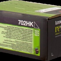 Lexmark CS310/CS410/CS510 Negro Cartucho de Toner Original - 70C2HK0/70C0H10/70C0H10/702HK