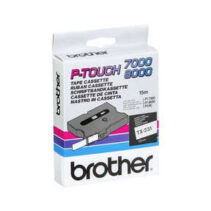 Brother TX231 Cinta Laminada Original de Etiquetas - Texto Negro sobre Fondo Blanco - Ancho 12mm x 15 metros