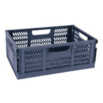 Apli Up North Caja de Plastico Plegable y Apilable - Tamaño 430x290x160mm - Ideal para Herramientas