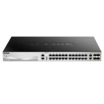 D-Link Switch Gestionable 24 Puertos Gigabit + 2 Puertos 10GBASE-T + 4 Puertos 10G SFP