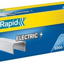 Rapid Strong 44/7 Electric Caja de 5000 Grapas 44/7 - Hasta 70 Hojas - Alambre Reforzado Galvanizado