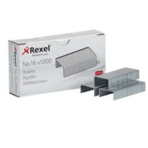 Rexel Caja de 1000 Grapas 24/6 - Hasta 20 Hojas - Acero de Alta Calidad - Patilla de 6mm