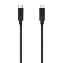 Aisens Cable USB 3.2 GEN2 10GBPS 4K@60Hz 5A 100W E-Marker - Tipo USB-C/M-USB-C/M - 3.0m - Color Negro