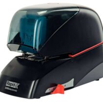 Rapid Grapadora Electrica Supreme R5080E 80 Hojas - Carga de Cartucho - Duradera - Negro