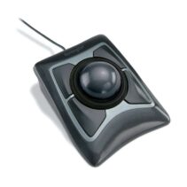 Kensington Expert Raton con Trackball Optico USB - Bola de 55mm - 4 Botones Personalizables - Reposamuñecas Extraible - Compatible con PC y Mac - Cable de 1.80m - Color Negro