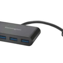 Kensington Hub 4 Puertos USB 3.0 - Amplia Productividad - Negro