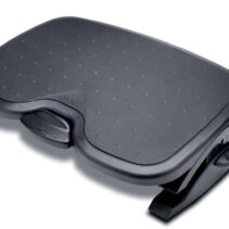 Kensington Solemate Plus Reposapies - Inclinacion hasta 20 Grados - Panel de Pies Texturizado - Color Negro