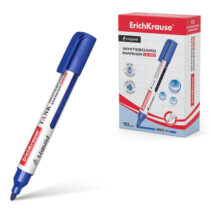 Erichkrause Marcador para Pizarra Blanca con Tinta Liquida Liquid Lw-600 - Tecnologia Free Ink - Punta en Forma de Bala - Color Azul