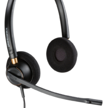 Plantronics/Poly EncorePro 520 Auriculares con Microfono - Cancelacion de Ruido - Almohadillas Acolchadas - Color Negro