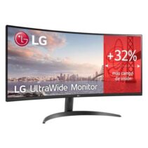 LG Monitor Ultrawide Curvo 34" - Panel VA 3440 x 1440p - 21:9 - 5ms - VESA 100x100