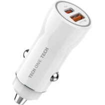 TechOneTech Cargador de Coche 1x USB-A