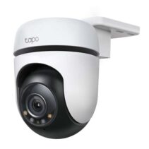 TP-Link Tapo C510W Camara de Seguridad Intekigente 2K WiFi - Apta para Exterior - Vision Panoramica 360º - Vision Nocturna a Color - Deteccion Multiple - Alarma de Luz y Sonido Personalizable