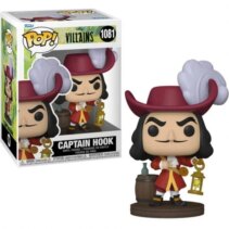 Funko Pop Disney Villanos Capitan Garfio - Figura de Vinilo - Altura 10cm aprox.