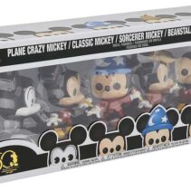 Funko Pop Disney Archivos Pack Premium 5  Figuras Mickey Mouse Classic - Figuras de Vinilo - Altura 9.5cm aprox.