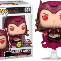 Funko Pop Marvel WandaVision Scarlet Witch Ed. Glows in the Dark - Figura de Vinilo - Altura 9cm aprox.