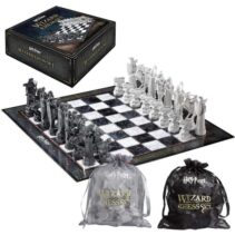 The Noble Collection Harry Potter Juego de Ajedrez Magico - Piezas de entre 5 y 11cm - Tablero de 47x47cm