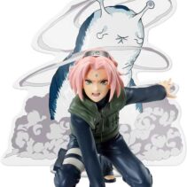 Banpresto Naruto Shippuden Panel Spectable Sakura Haruno - Figura de Coleccion - Altura 9cm aprox. - Fabricada en PVC y ABS