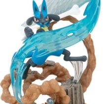 Jazwares Pokemon Lucario - Figura de Coleccion - Efectos de Iluminacion - Altura 33cm aprox.