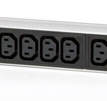 Salicru Regleta SPS PDU Unidad de Distribucion de Energia - 12 Tomas IEC C13 - Color Negro