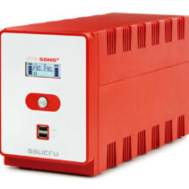 Salicru SPS 1200 SOHO+ Sistema de Alimentacion Ininterrumpida - SAI/UPS - de 1200 VA Line-interactive - Doble Cargador USB - Color Rojo