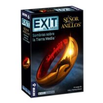 Exit El Señor de los Anillos: Sombras sobre la Tierra Media Juego de Tablero - Tematica Fantasia - De 1 a 4 Jugadores - A partir de 10 Años - Duracion 45-90min. aprox.