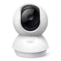 TP-Link Tapo TC71 Camara de Vigilancia 2K Wi-Fi - Rotacion 360º - Vision Nocturna - Deteccion de Movimiento y Notificaciones - Alarma de Luz y Sonido - Audio Bidireccional