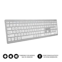 Subblim Teclado Bluetooth Multidispositivo - Diseño Elegante y Compacto - Teclado Numerico Incorporado - Conectividad Bluetooth 5.1 - Compatible con Android