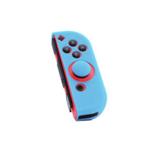 FR-TEC Funda Protectora Silicona Joycon Skin + Grip Derecho - Grip para Mayor Agarre - Proteccion contra Rayaduras - Mejora y Personaliza Tu Experiencia de Juego - Color Azul