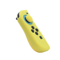 FR-TEC Funda Protectora de Silicona Joycon Skin + Grip Izquierdo - Mayor Agarre y Precision - Evita Rayaduras - Mejora y Personaliza Tu Experiencia de Juego - Color Amarillo